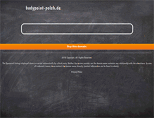 Tablet Screenshot of bodypoint-polch.de